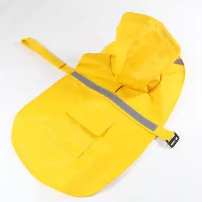 Reflective Waterproof Rain Coat with Zipper