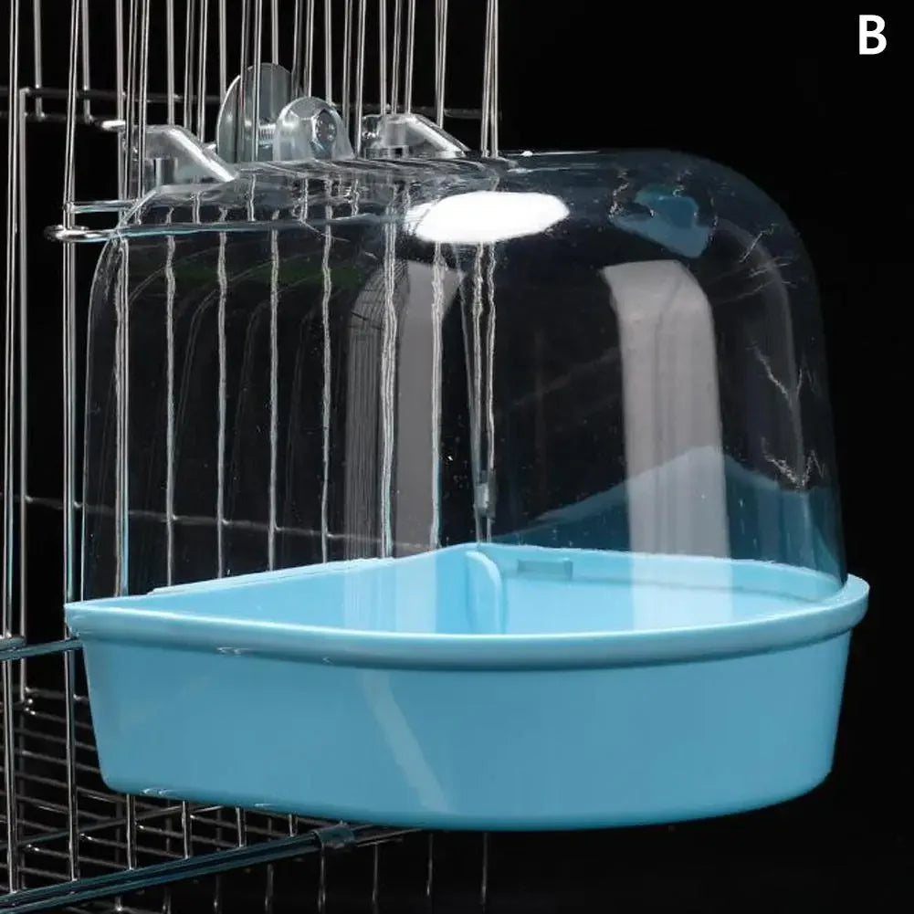 Durable Waterproof Hanging Bird Cage Bath