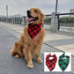 Classic Red Black Plaid Bandana