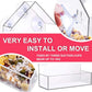 Acrylic Transparent Bird Feeder with Suction Cup