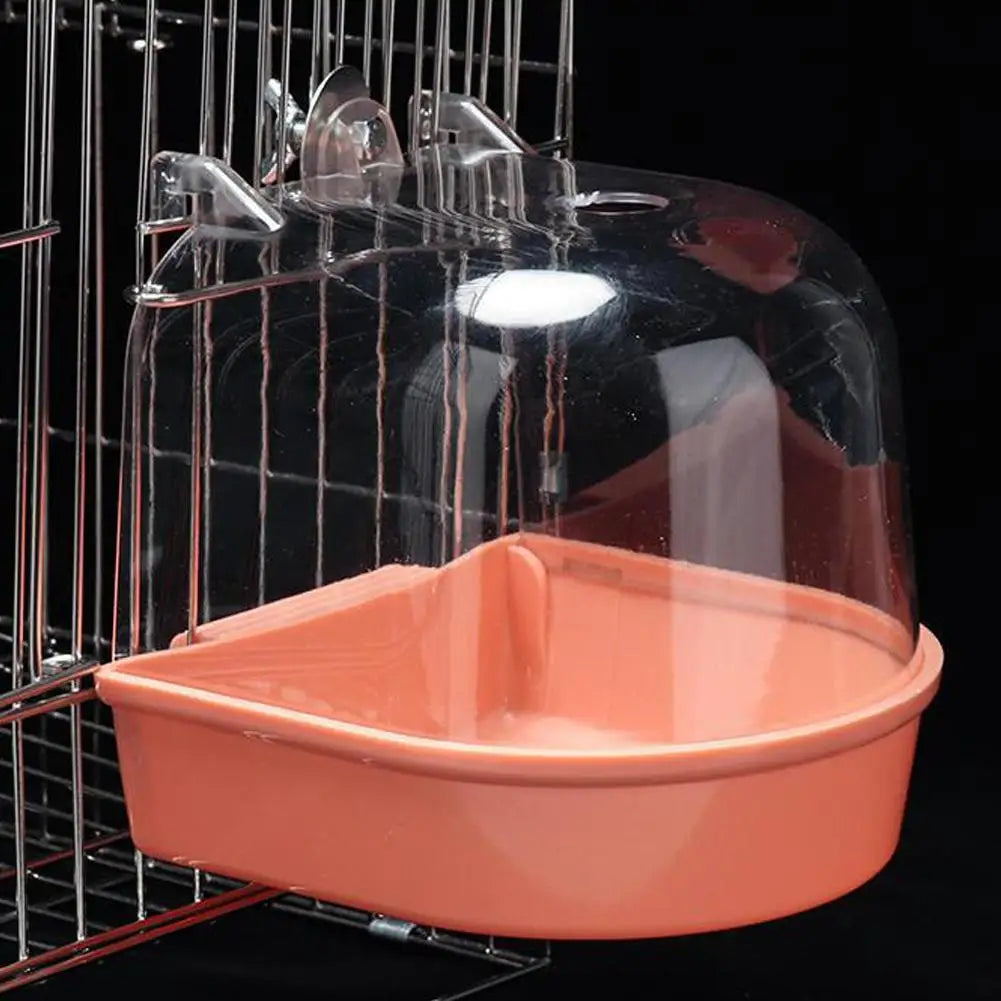 Durable Waterproof Hanging Bird Cage Bath